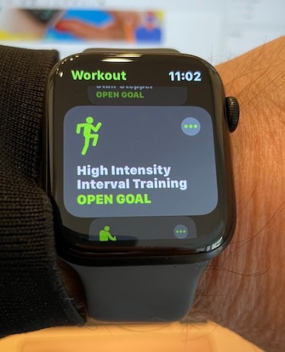 Apple Watch open goal