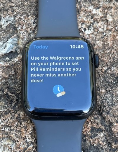 Apple watches save life via Walgreens