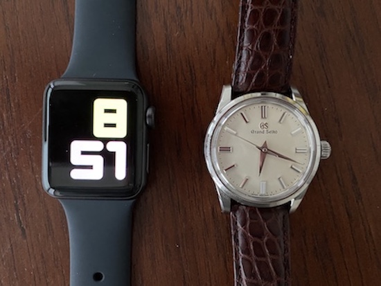 Grand Seiko vs. Apple Watch