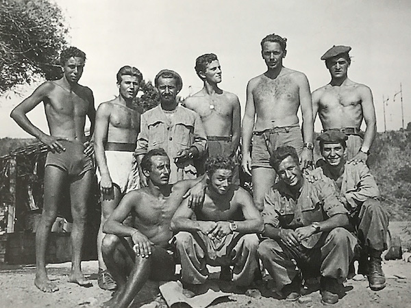 Gruppo Gamm wearing Panerai, Commander Eugenio Wolk second from the right (courtesy perezcope.com)