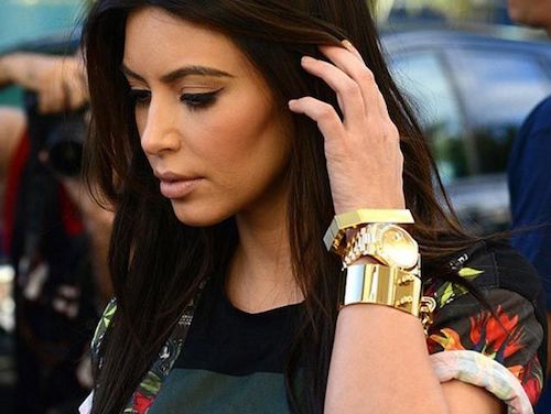 Kim Kardashian's Rolex danger