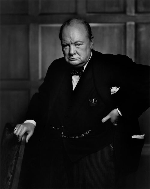 Yousuf Karsh Winston Churchill portrait 1941 