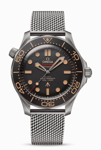 007 Edition OMEGA Seamaster Diver 300M standing tall