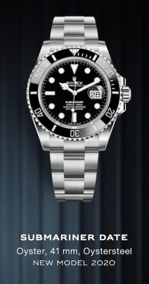 Black Dial Submariner Date with Black Cerachrom Bezel on Oystersteel