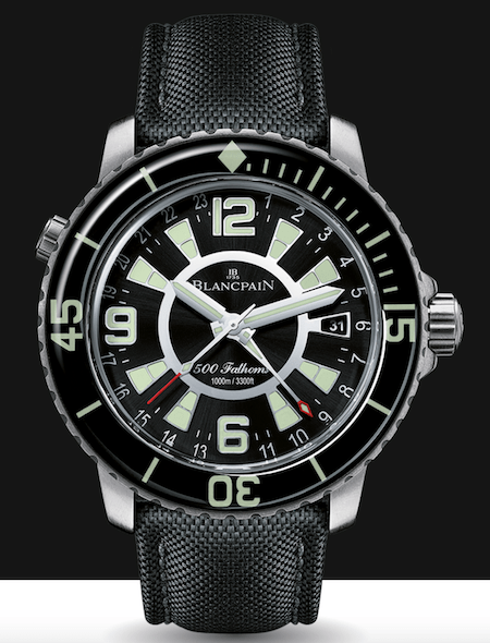 Blancpain 500 Fathoms GMT dive watch