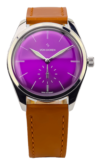 Van Doren Watches Runde Purple